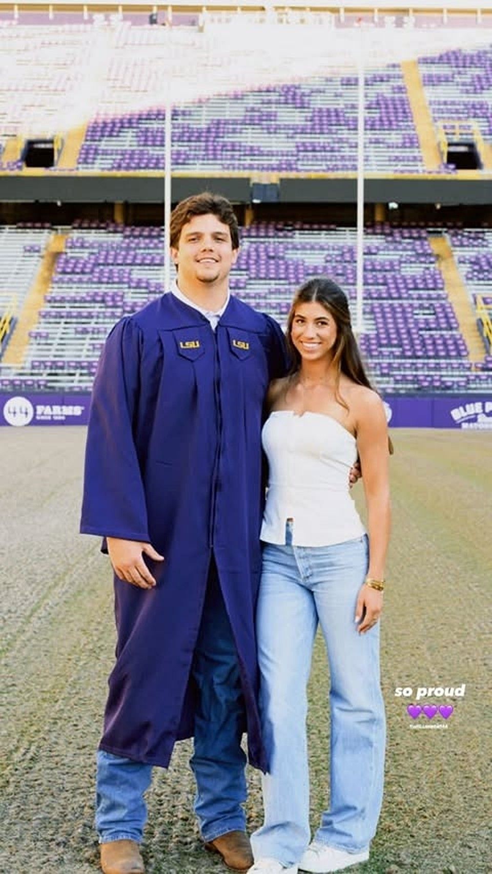 William Campbell's girlfriend Ashlynn Nussmeier sends 2-word message as Patriots rookie hits another major milestone/@ashlynn.nussmeier